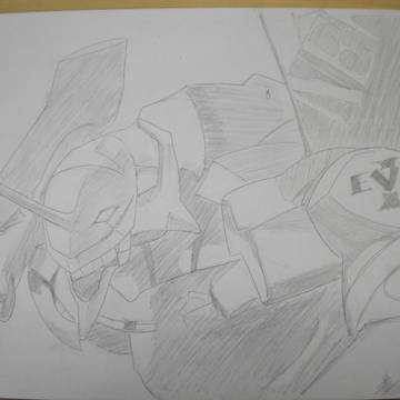 エヴァ初号機描いてみた＾＾