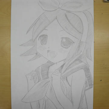 リン描いてみた＾＾