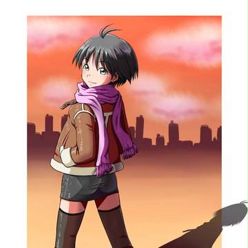 冬の帰り道