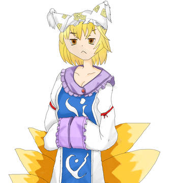 らんしゃま描いてみたけど････