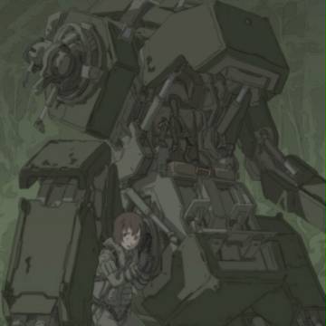オリジナルメカと女の子
