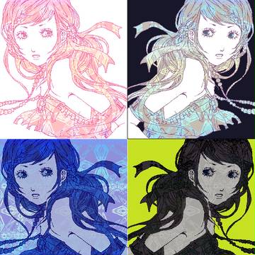 習作　女の子 /2008