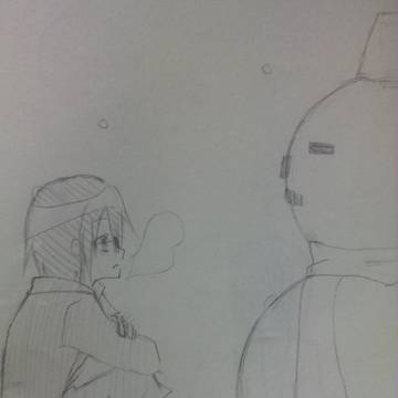 関口君と雪だるま