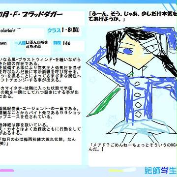 【絵師】如月･F･ダガー【学生化】