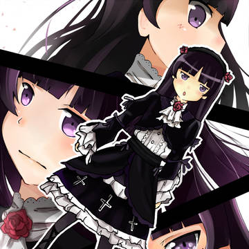 黒猫×４
