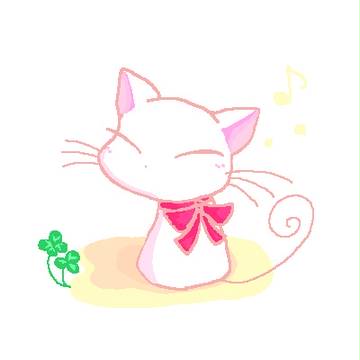 しろねこ。