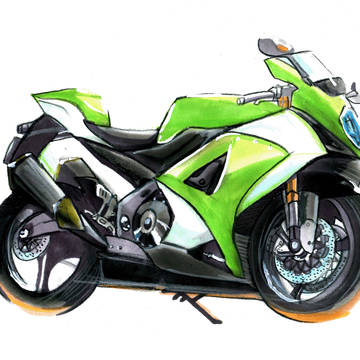 GSX-R1000習作