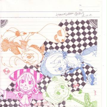 こないだのはろうぃん絵