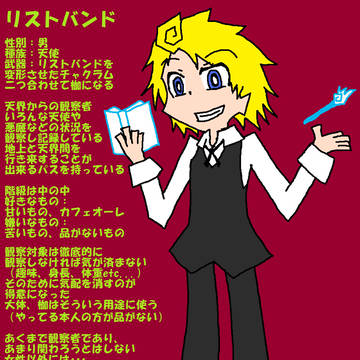 【パンストオリキャラ企画】リストバンド
