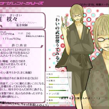 【ぴく戯】宮狂枕々【キャラクター】12/12ｺﾒ返！