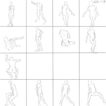 30秒ドローイング（1日目）