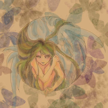 森の中?