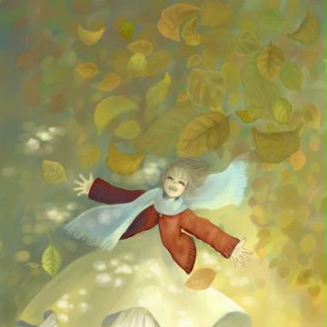 fallen leaves