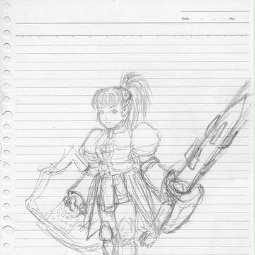 自キャラ(ちょっとだけ)リアル等身