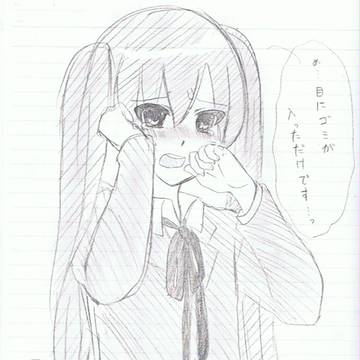 あずにゃん泣き顔