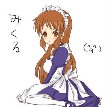 シモエルさんの生放送で描いたみくる。