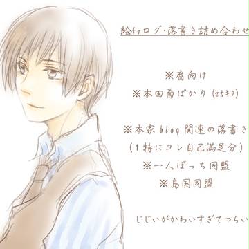【ヘタリア腐】落書きと絵チャログ