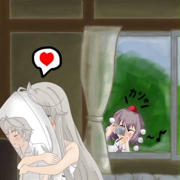 取材中！