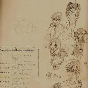 いつかの研修で描いた