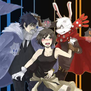 取り合いっこ。
