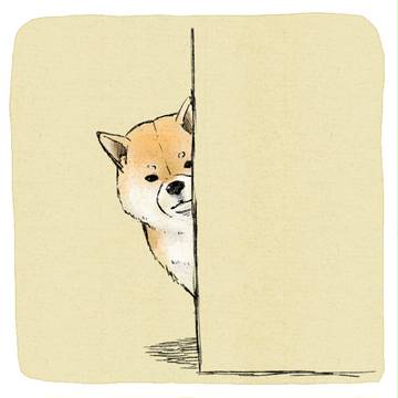 じー…