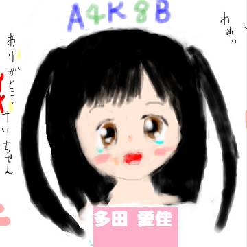 AKB48 多田愛佳(らぶたん)誕生日絵