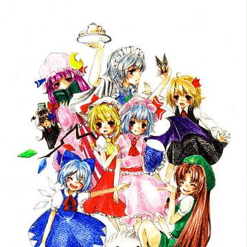 紅　魔　郷