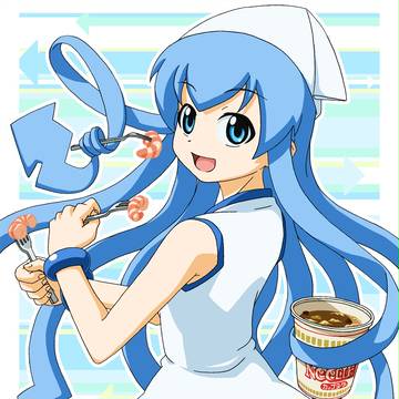 エビは全部、私のものでゲソ！