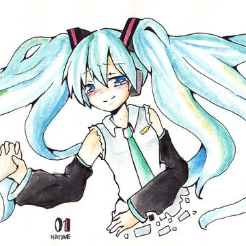 リク絵⑥【初音ミク】