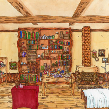 魔女の部屋