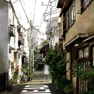 路地裏少女