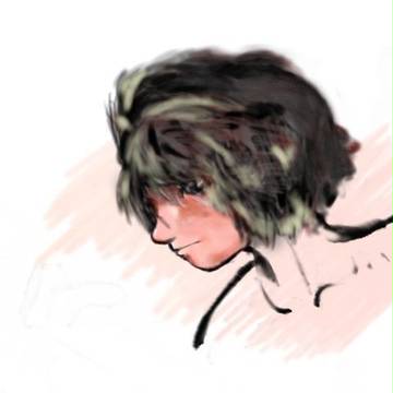 描きかけの若人ｗ