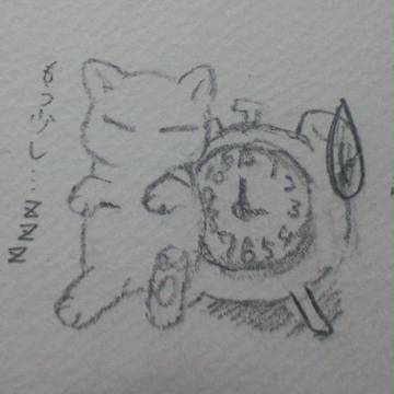 目覚まし猫