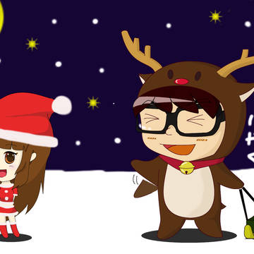 クリスマスなので描いてみた