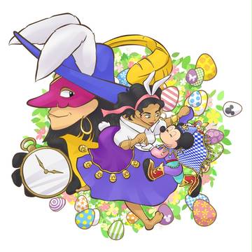 一年の半分がハロウィンでもう半分がイースターだといいのに