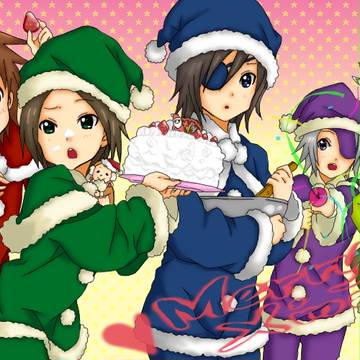 けいおん風クリスマスBASARA