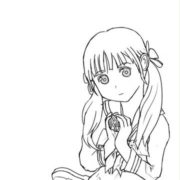 【模写のつもりが】女の子