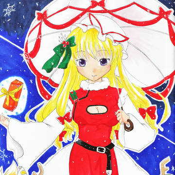 東方project 八雲藍　サンタ