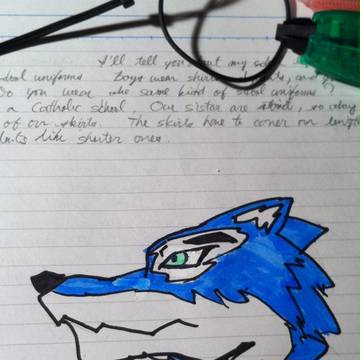 落書き。