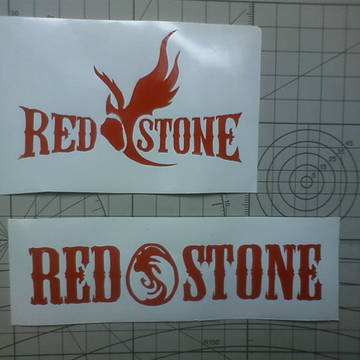 RED STONE ロゴステッカー