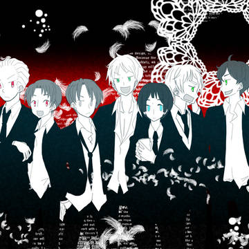 【NOT国狼】人狼パロ【APH】