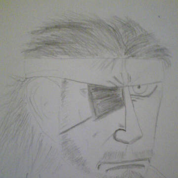 MGS　ネイキッド・スネーク　を書いてみました