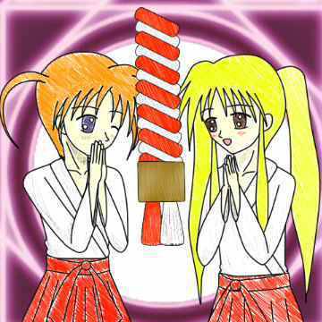 2011年年賀状（なのは）