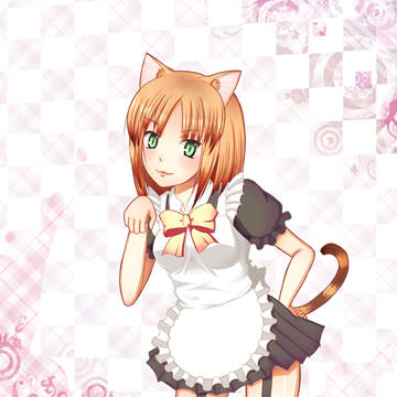 猫耳メイドその１