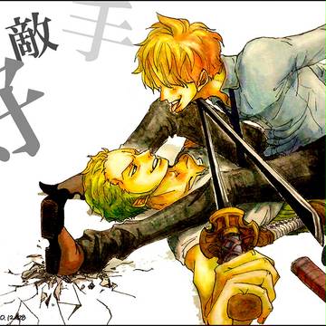 ZORO+SANJI=RIVAL