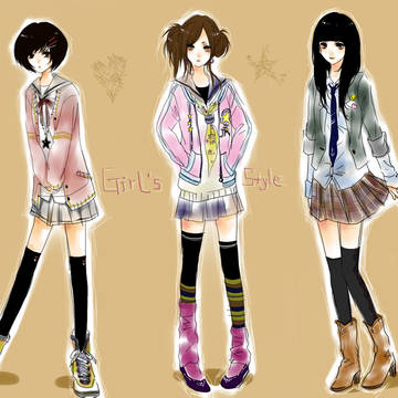 制服女子