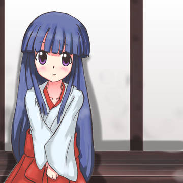 巫女服梨花
