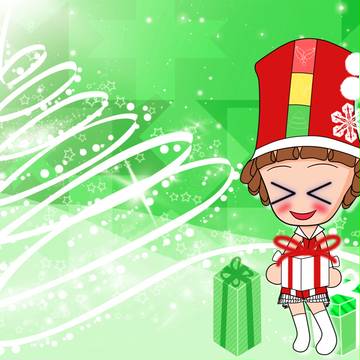 上海万博パレード LOGOむすめ Xmas.ver