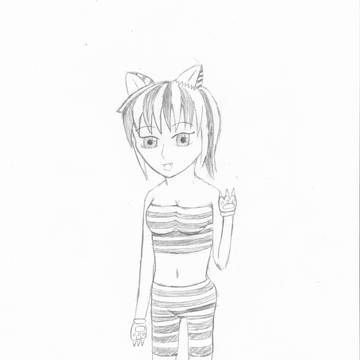 今年描き収めのトラ！