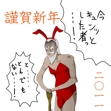 年賀状ver.2 バニッガール